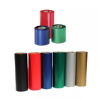Barway Thermal Transfer Blue/Green/Red/White/Gold/Silver Wax Ribbon For Barcode Label Printer