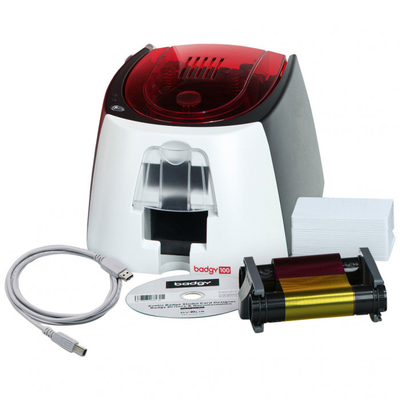 Evolis Badgy 100/200 Εκτυπωτής Θερμική άμεση εκτύπωση Εκτυπωτής κάρτας ταυτότητας PVC με μία πλευρά